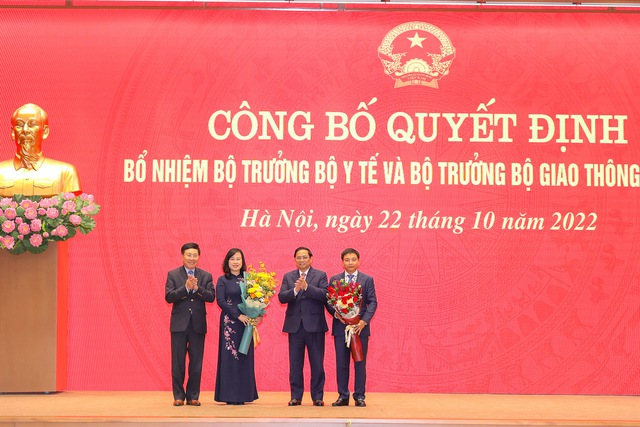 Thủ tướng Chính phủ trao Quyết định bổ nhiệm Bộ trưởng Bộ Y tế Đào Hồng Lan - Ảnh 4.