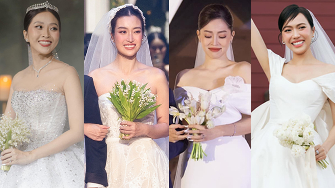 Nhan sắc những cô dâu đẹp nhất tháng 10: Diệu Nhi thoát mác "thánh nữ lầy lội", Đỗ Mỹ Linh xinh ngất ngây