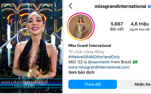 Kết quả không thuyết phục, Miss Grand International "thiệt hại" thế nào khi bị fan sắc đẹp phản ứng?