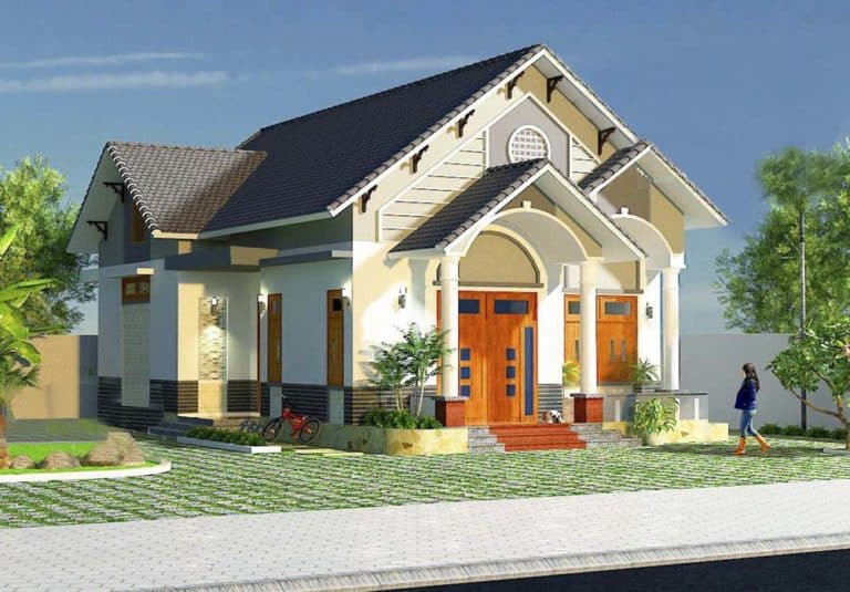 Nhà 1 tầng 4 phòng ngủ cuốn hút nhờ thiết kế giống khu nghỉ dưỡng - Ảnh 1. Nhà 1 tầng 4 phòng ngủ cuốn hút nhờ thiết kế giống khu nghỉ dưỡng - Ảnh 1.
