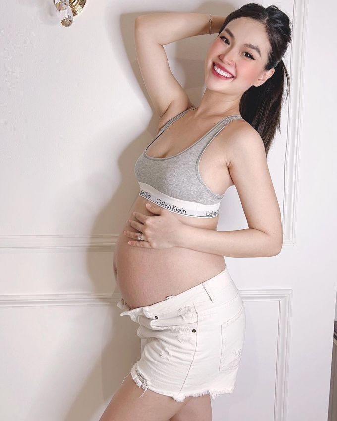 Chu trình dưỡng da mỗi sáng của Diễm Trang trong thai kỳ - Ảnh 3.