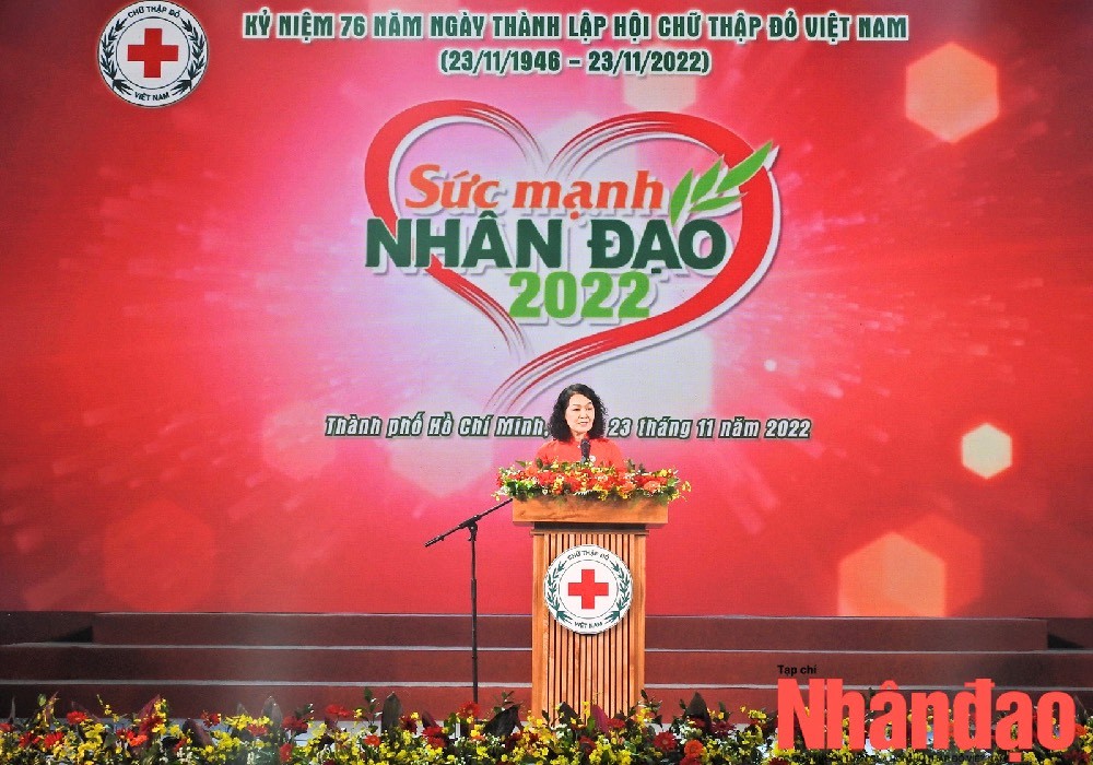 Sức mạnh Nh&acirc;n đạo 2022: "Triệu triệu tấm l&ograve;ng chảy về đại dương nh&acirc;n &aacute;i bao la" - Ảnh 3.