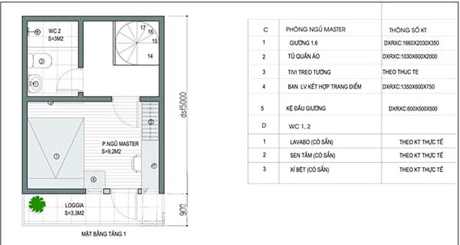 Thiết kế cho ngôi nhà chỉ rộng 20m² nhưng có tới 3 phòng ngủ thoáng mát - Ảnh 2.
