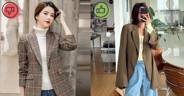 5 kiểu áo blazer lỗi mốt không nên mua về