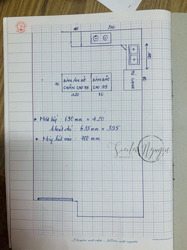 500 triệu từ bản vẽ ra giấy được tổ ấm khang trang - Ảnh 2.