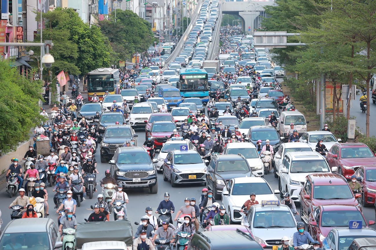 &quot;Như chưa hề&quot; có phân làn đường Nguyễn Trãi, Hà Nội  - Ảnh 9.