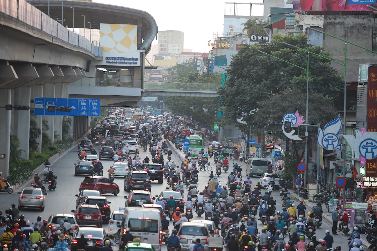 &quot;Như chưa hề&quot; có phân làn đường Nguyễn Trãi, Hà Nội  - Ảnh 5.