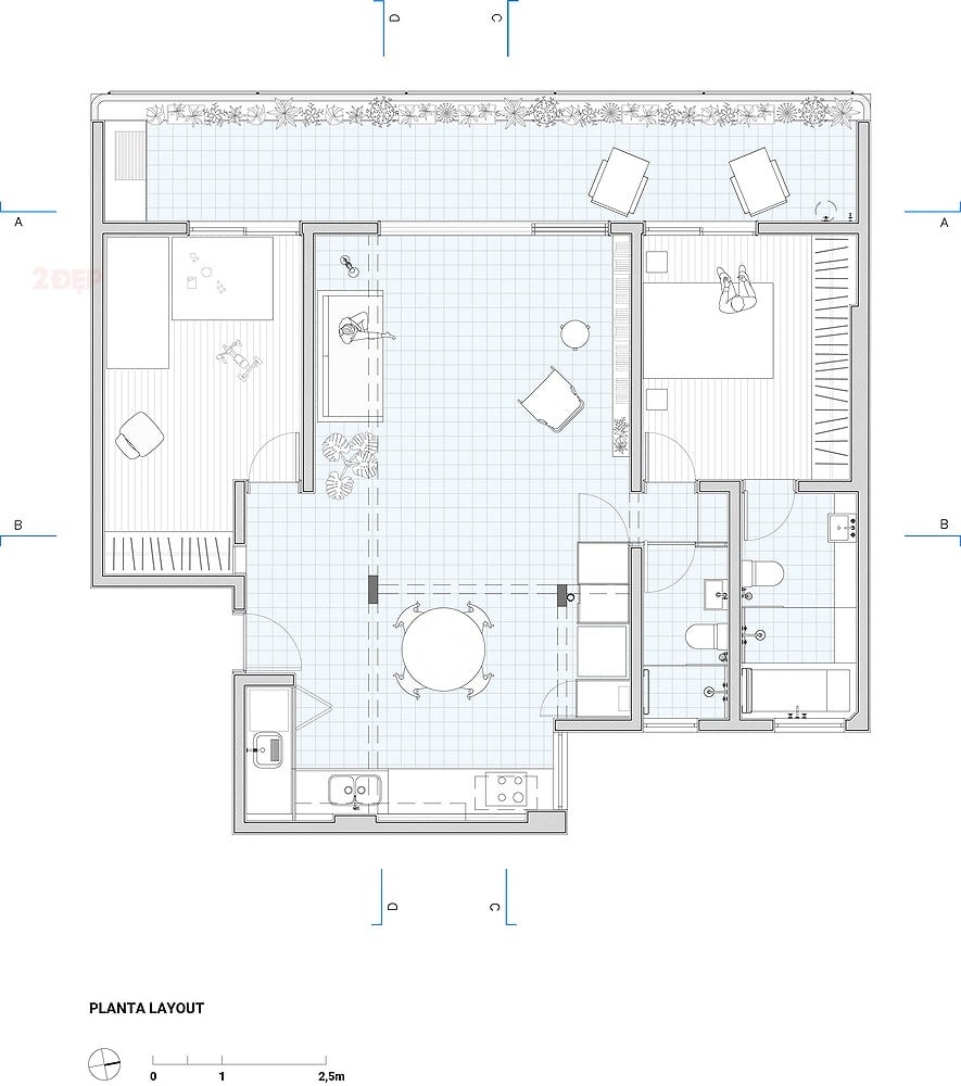 Căn hộ 90m² gần 70 năm tuổi chứng minh tuổi tác chỉ là con số khi biết cải tạo thông minh - Ảnh 13.