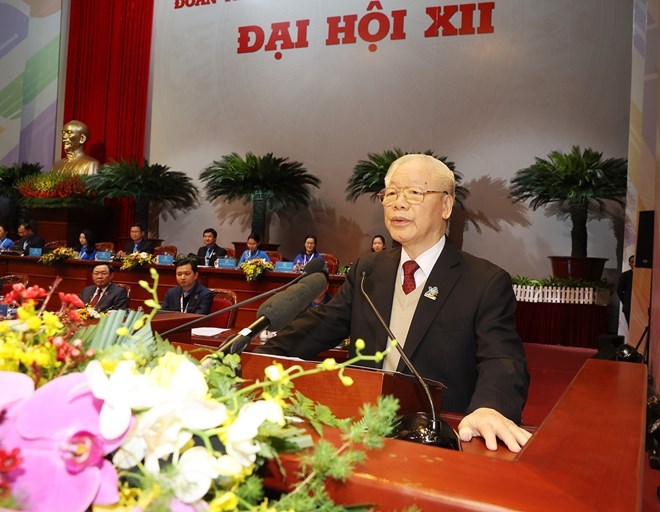 Ph&aacute;t biểu của Tổng B&iacute; thư tại Đại hội Đo&agrave;n to&agrave;n quốc lần thứ XII - Ảnh 18.