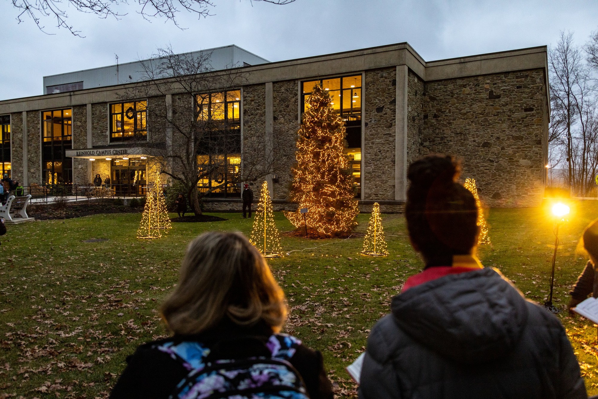 Những cây thông Noel lạ lùng tại các trường đại học top đầu thế giới - Ảnh 14.