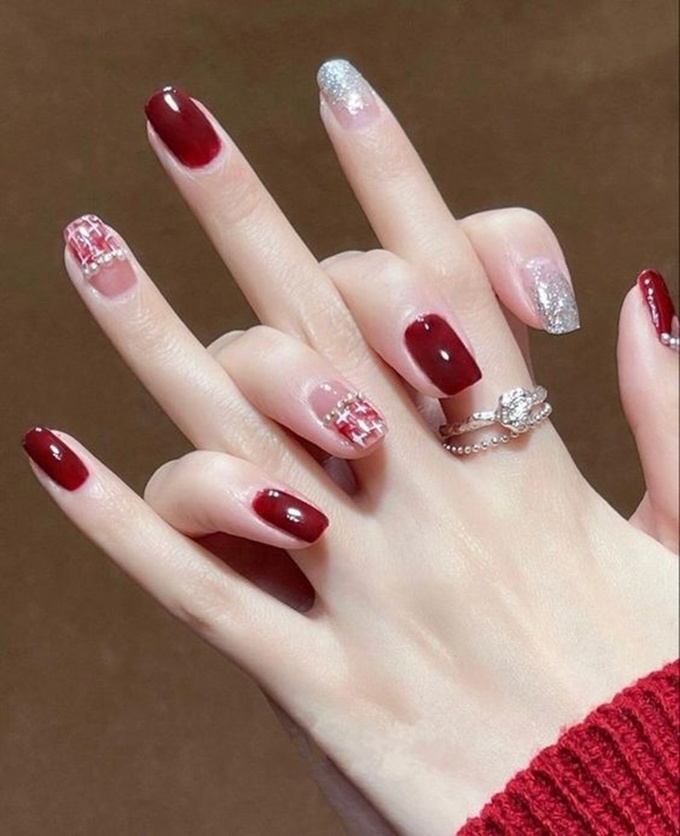 Đón Noel với loạt bộ nail siêu xinh, cực chất - Ảnh 6.