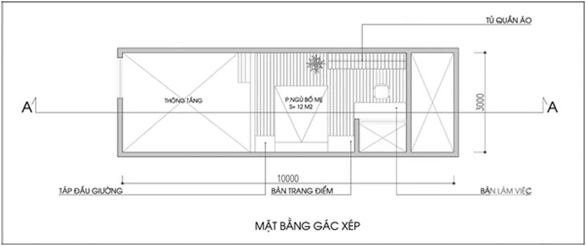 Cách cải tạo thêm phòng ngủ cho nhà 30m² có 4 người ở - Ảnh 2.