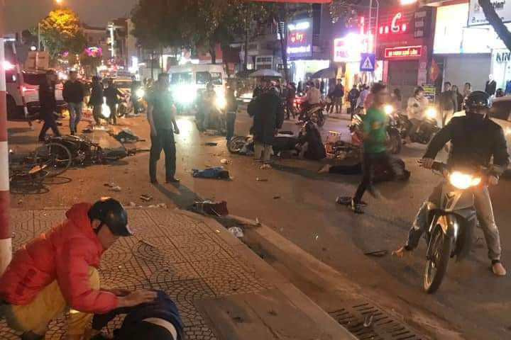 Tạm giữ hình sự tài xế gây tai nạn liên hoàn ở Quảng Ninh - Ảnh 1.