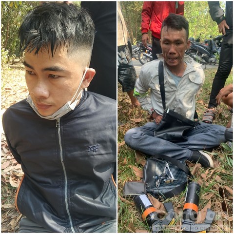 Truy đuổi hơn 10km bắt giữ cặp đôi trộm 4 xe máy trong một ngày - Ảnh 3.
