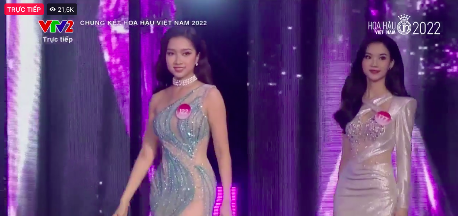 Ngắm Top 10 Hoa hậu Việt Nam lộng lẫy trang phục dạ hội - Ảnh 8.