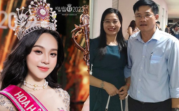 Thân thế tân Hoa hậu Việt Nam: Bố làm kỹ sư điện, mẹ ở nhà nội trợ