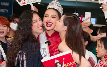 Hoa hậu Ngọc Châu lên đường đến Mỹ dự thi Miss Universe 2022