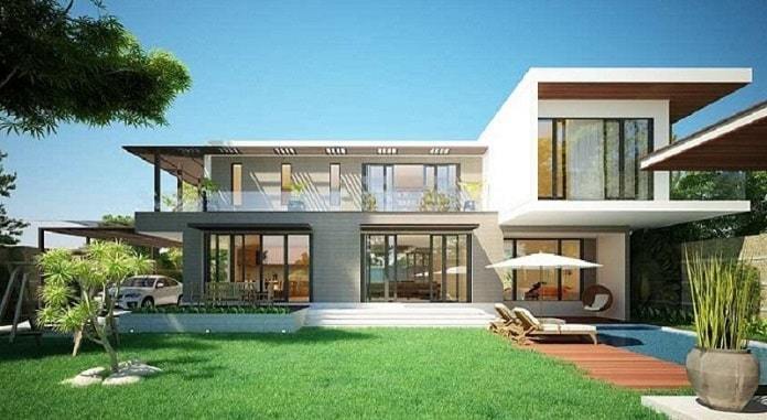 Mẫu biệt thự hiện đại 2 tầng tiện nghi, vừa túi tiền được ưa chuộng - Ảnh 8.