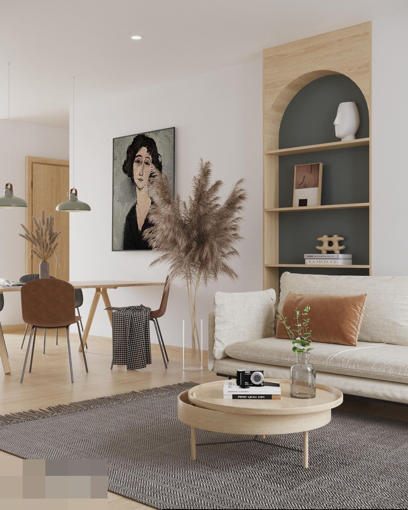 Chút biến tấu cho căn hộ nhỏ, không gian rộng hơn nhờ nội thất thông minh - Ảnh 2.