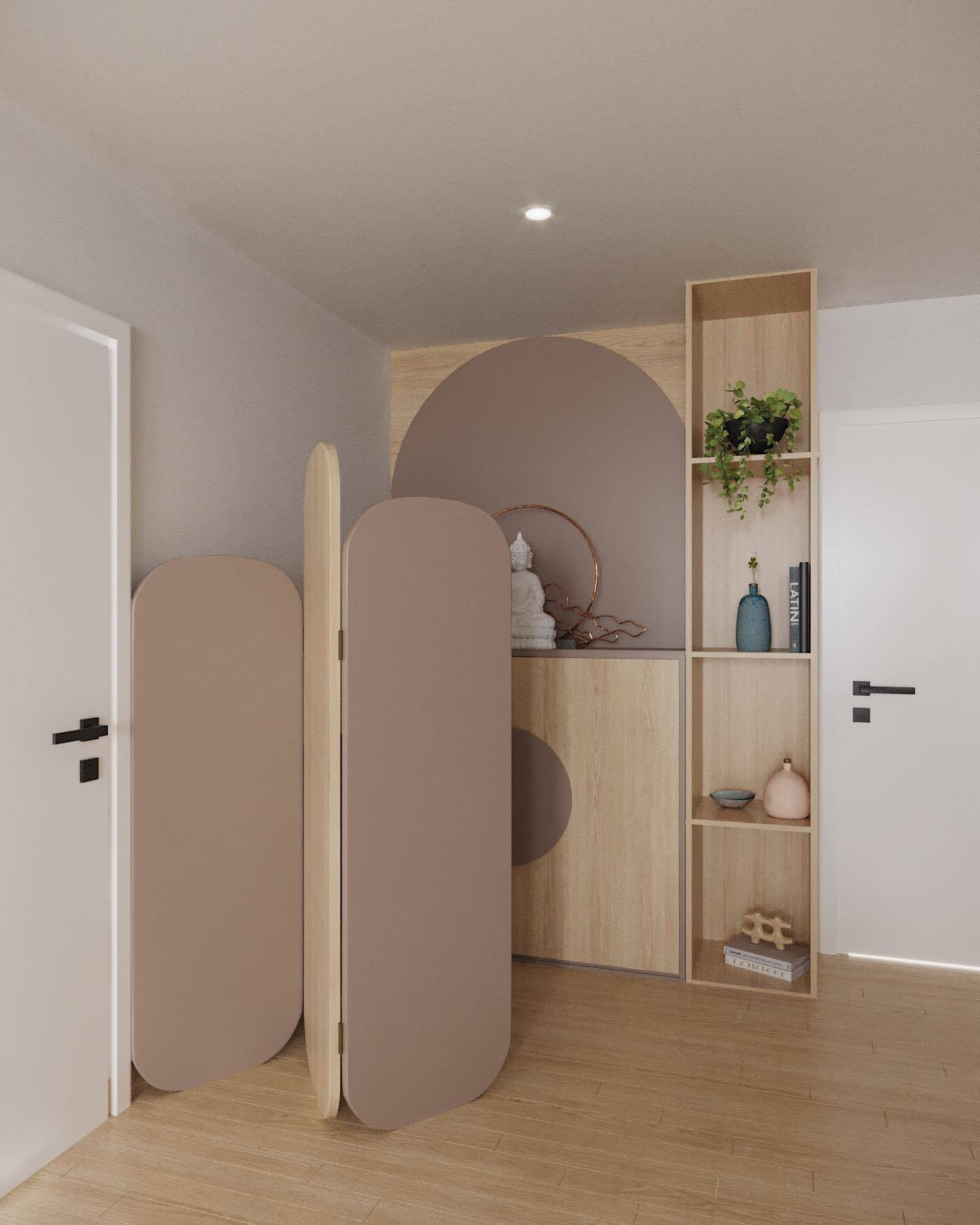 Chút biến tấu cho căn hộ nhỏ, không gian rộng hơn nhờ nội thất thông minh - Ảnh 9.