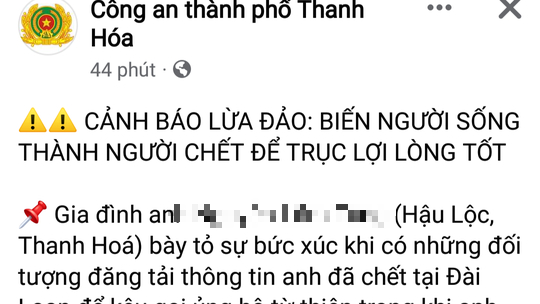 Đang sống b&igrave;nh thường, t&aacute; hỏa thấy m&igrave;nh bị dựng chuyện tử vong ở Đ&agrave;i Loan - Ảnh 2.