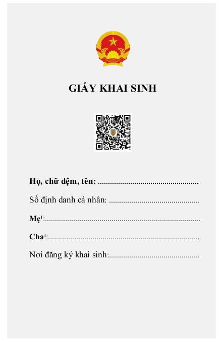 Từ 18/2, giấy khai sinh, đăng ký kết hôn điện tử có giá trị như bản giấy - Ảnh 2.