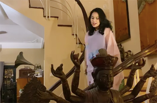 Nhà đẹp của Diva Thanh Lam sang trọng, ấm cúng với không gian Phật giáo - Ảnh 6.