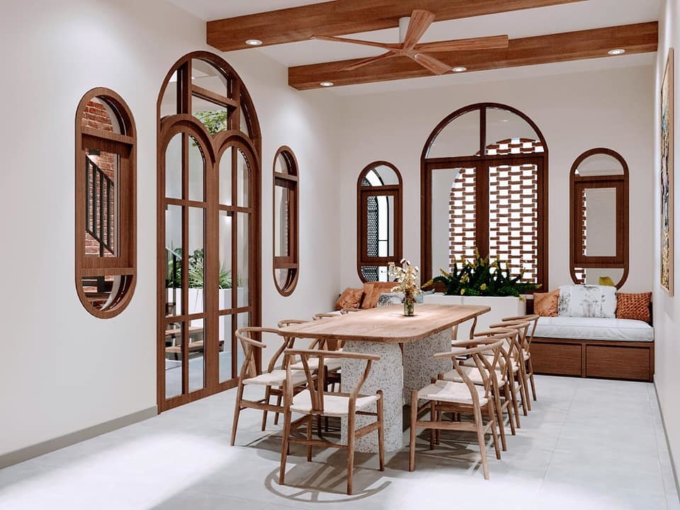 Hồn quê trong ngôi nhà 90m2, rợp nắng vàng và mảng xanh - Ảnh 7.