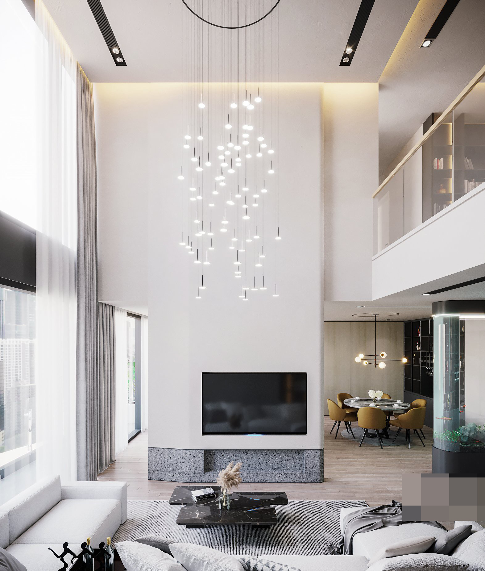 Căn hộ hơn 300m2 ở Hà Nội, nội thất siêu đơn giản - Ảnh 3. Căn hộ hơn 300m2 ở Hà Nội, nội thất siêu đơn giản - Ảnh 3.