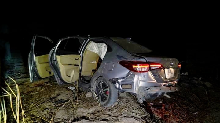 Hiện trường &aacute;m ảnh vụ tai nạn &ocirc; t&ocirc; lao xuống hố s&acirc;u ở B&agrave; Rịa - Vũng T&agrave;u - Ảnh 1.