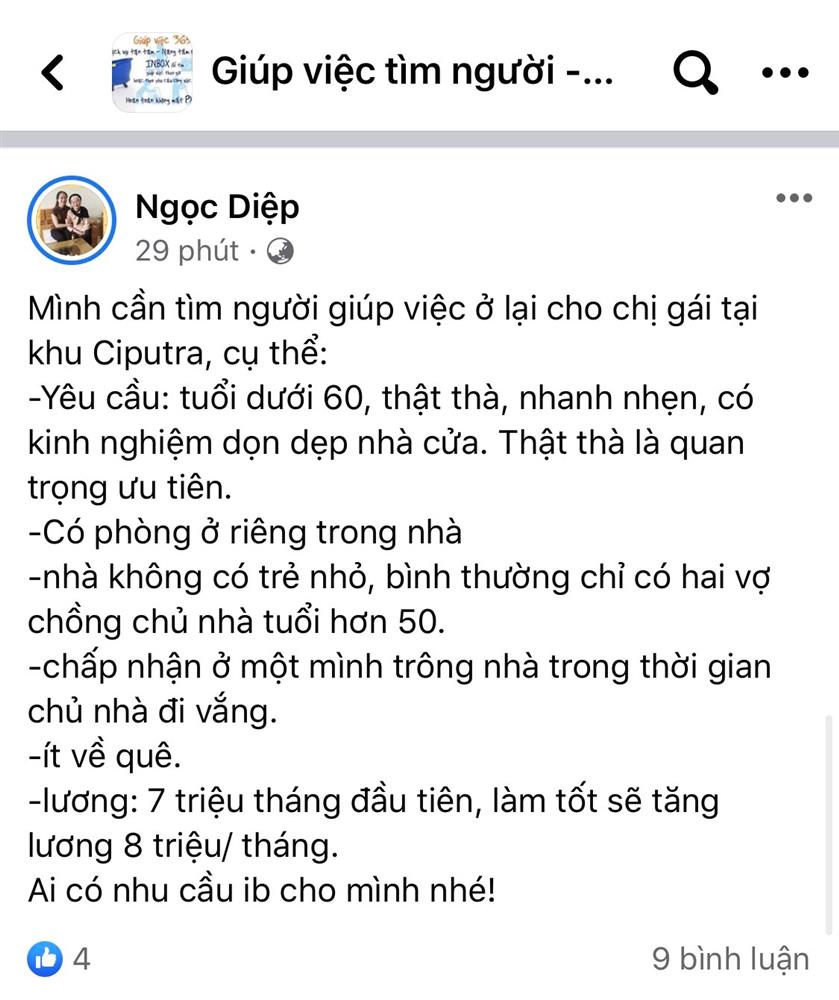 Giá thuê giúp việc “tăng phi mã” sau Tết, chị em nội trợ mỏi mắt tìm người - Ảnh 1.