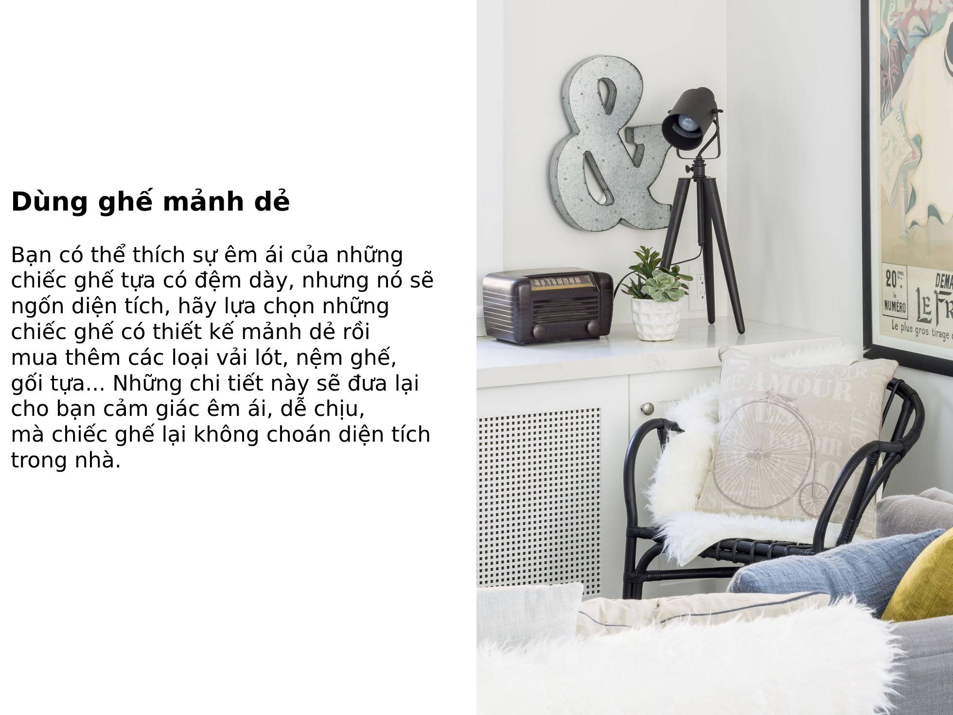 Nhà nhỏ nhưng không chật: 12 cách "giải phóng" diện tích - Ảnh 6. Nhà nhỏ nhưng không chật: 12 cách "giải phóng" diện tích - Ảnh 6.