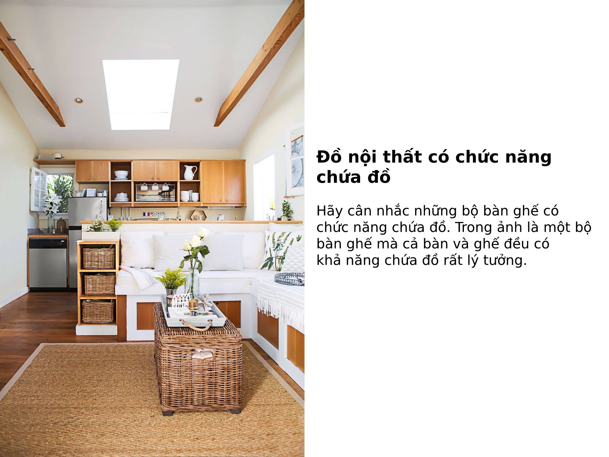Nhà nhỏ nhưng không chật: 12 cách "giải phóng" diện tích - Ảnh 5. Nhà nhỏ nhưng không chật: 12 cách "giải phóng" diện tích - Ảnh 5.