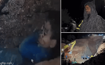 Cậu bé 5 tuổi rơi xuống giếng sâu 30m, camera ghi lại hình ảnh thoi thóp gây xót xa - Ảnh 1.