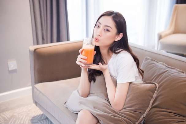 Hoa hậu Lương Thuỳ Linh khoe căn penthouse mới tậu ở tuổi 21, vị trí đắc địa bao trọn góc view đắt giá nhất Hà Nội - Ảnh 13.