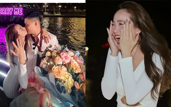 Không phải nhẫn kim cương khủng, chồng sắp cưới của Minh Hằng đã làm điều đặc biệt khiến nữ chính khóc nghẹn ngào