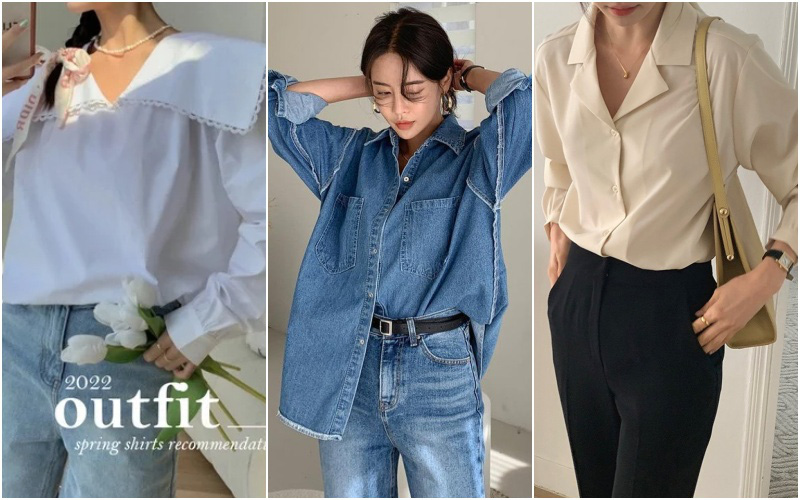 Sơ mi chuẩn style Hàn: 4 mẫu áo từ cá tính đến yểu điệu được lăng xê nhiệt tình trong Hè này