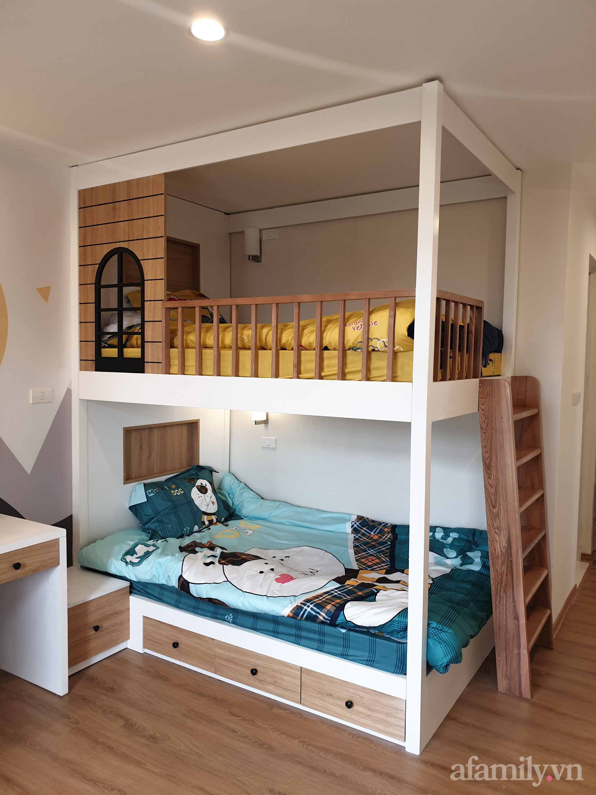 Căn hộ 90m² sở hữu vẻ đẹp đơn giản nhưng vô cùng ấn tượng sau khi cải tạo tại Sài Đồng - Ảnh 18. Căn hộ 90m² sở hữu vẻ đẹp đơn giản nhưng vô cùng ấn tượng sau khi cải tạo tại Sài Đồng - Ảnh 18.