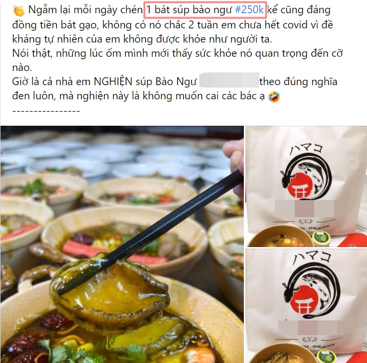 Trend mua &quot;soup tăng lực quốc dân&quot; bên trong là hải sản, bào ngư, vi cá rất hot thời điểm này: Loại set nguyên liệu chỉ từ 130k - Ảnh 3.