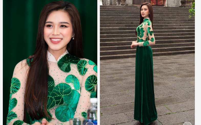 Đỗ Thị Hà diện trang phục đặc biệt ý nghĩa khi trở về xứ Thanh sau thành tích Top 13 Hoa hậu Thế giới