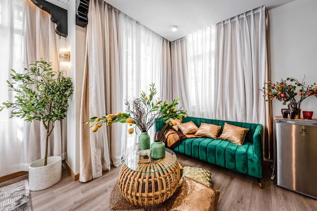 Căn hộ 140m2 mang phong cách Indochine đẹp chất ngất của kiến trúc sư trẻ - Ảnh 3.