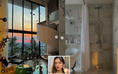 Choáng váng với căn penthouse duplex của Khánh Linh The Face 
