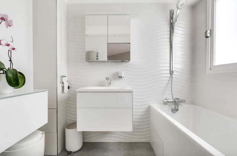 Có một cuộc cách mạng trong thiết kế phòng tắm nhỏ với 8 xu hướng phá vỡ quy tắc   - Ảnh 1.
