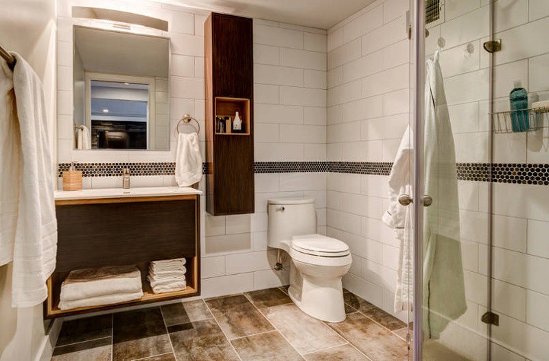 Có một cuộc cách mạng trong thiết kế phòng tắm nhỏ với 8 xu hướng phá vỡ quy tắc   - Ảnh 18.