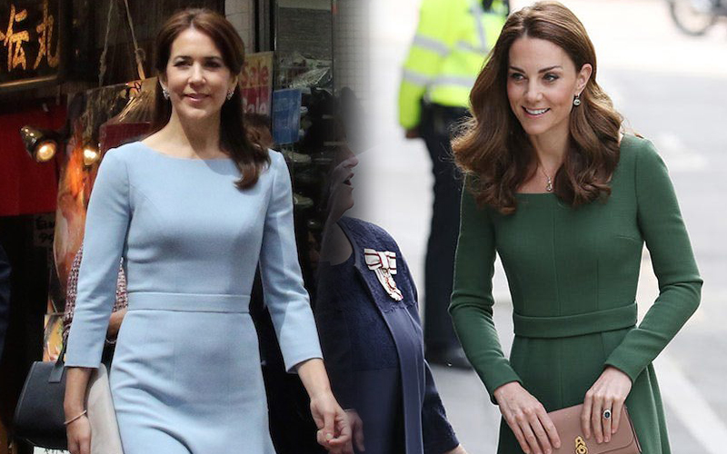 Comparaison de la princesse Kate et de son adversaire : toutes deux s'habillent magnifiquement, mais qui est la plus luxueuse ? -Photo 1.