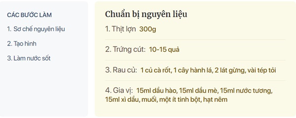 Thêm một cách chế biến thịt heo xay ngon đẹp mà không dầu mỡ, ăn với cơm thì quá hợp lý! - Ảnh 1.