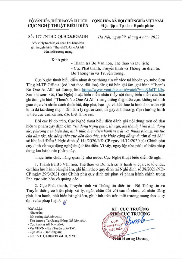 Gỡ hay kh&ocirc;ng gỡ MV mới đầy ti&ecirc;u cực của Sơn T&ugrave;ng M-TP? - Ảnh 3.