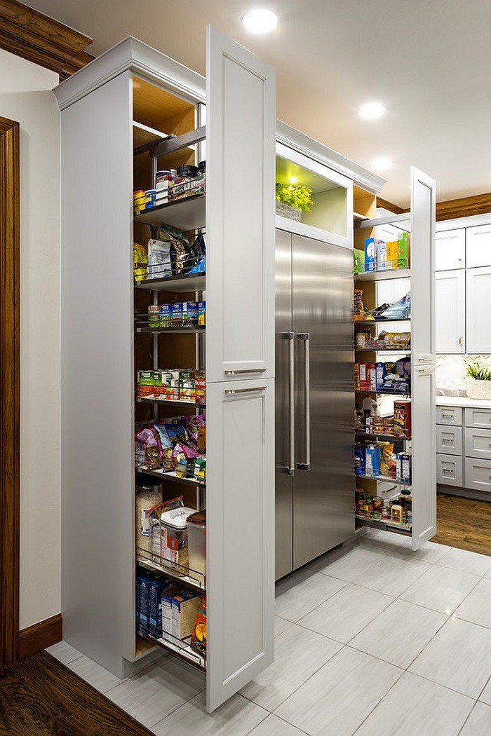 Muốn tiết kiệm không gian cho nhà bếp - áp dụng ngay thiết kế tủ lưu trữ tối đa này - Ảnh 1.