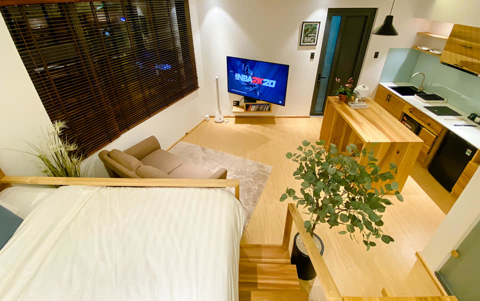 Những căn hộ siêu nhỏ mang phong cách Muji đầy đủ tiện nghi, xịn như khách sạn - Ảnh 5.