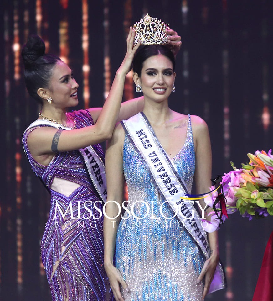 Nhan sắc gợi cảm của Hoa hậu Hoàn vũ Philippines 2022 - Ảnh 1.